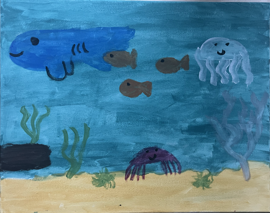 Podwodny świat zwierząt