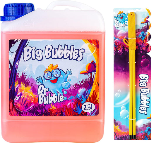 Dr Bubble - płyn do dużych baniek gotowy zestaw do zabawy
